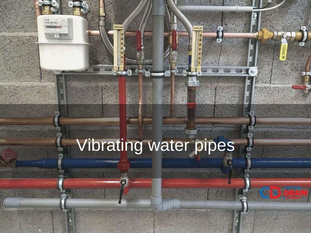 vibrating water pipes