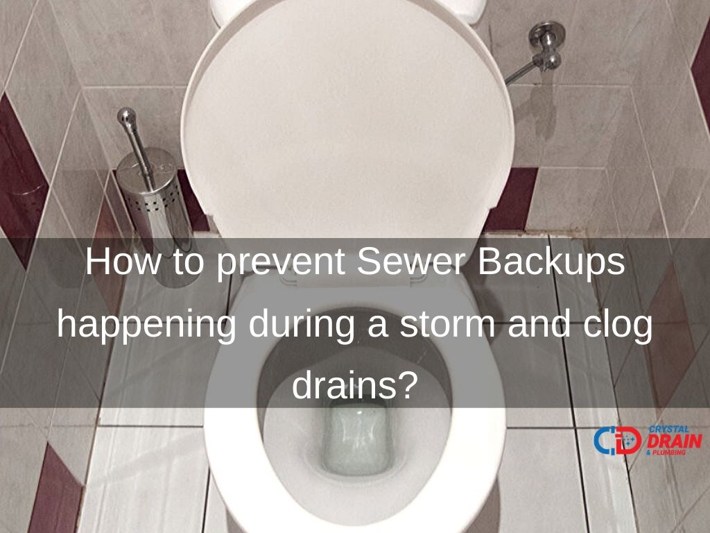 Sewer backup prevention